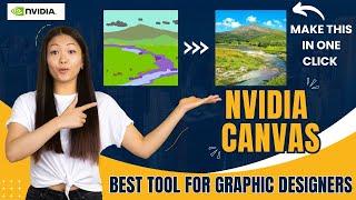 Best Graphic Designing Tool NVIDIA Canvas | What Is NVIDIA Canvas AI Tool Full Tutorial | T4Techster