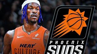 Jimmy Butler responds to trade rumors. Phoenix Suns is interested in trading for Butler per Shams 