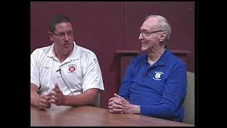 BRISTOL ADMINISTRATOR'S TABLE (#17:Fire Chief Michael DeMello/RI Veterans Home's Ray Houle)