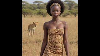 AI Meets Africa: Witnessing Beauty & Fashion on the Savannah