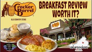 Cracker Barrel Frühstücks-Testbericht | Ist es einen Versuch wert?