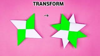 How To Make A Transforming Ninja Star