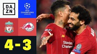 Starkes Comeback reicht Salzburg nicht: Liverpool - Salzburg 4:3 | UEFA Champions League | DAZN