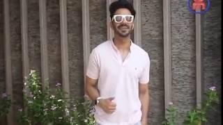 Aparshakti Khurana Spotted At Juhu As He Shooting For Advertisement