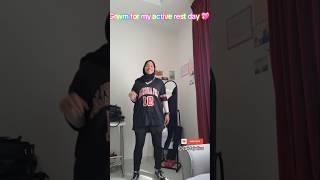 Grwm hijab hot girl ‍️ walk #activerestday #hotgirlwalk #week2 #couchto5k #shots