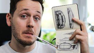 I sketched cars for 100 DAYS EVERYDAY! And this is what I learnt.