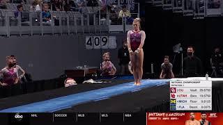 Evy Schoepfer Vault Oklahoma @ NCAA Finals 2021 9.9375