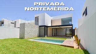 Hermosa casa EN VENTA en PRIVADA NORTEMÉRIDA ¡3 recámaras + estudio! Al norte de Mérida Yucatán