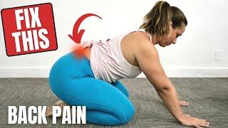 How To Get Rid of Your Lower Back Pain (FOR GOOD)