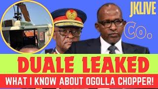 JKLIVE DRAMA! RUTO Forced To Switch Off TV As ADEN DUALE LEAKS UNTOLD CONDITION OF CDF CHOPPER
