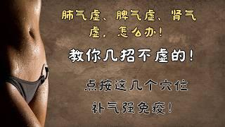 肺气虚、脾气虚、肾气虚，怎么办？教你几招不虚的！肺经｜太渊穴｜鱼际穴｜太白穴｜大横穴 |脾经｜极泉穴｜太溪穴｜肾经｜ 中医养生｜身体调理｜气血疏通｜经络养生｜针灸理疗｜【中医针灸理疗师Jimmy】