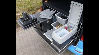 Make your everyday vehicle into a Campervan: The Reimo L-CM Campingbox for VW T6