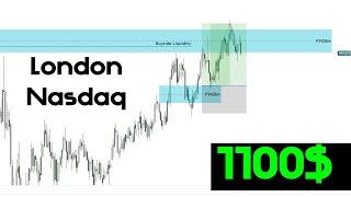 1100$ London Session 14.08.2024/Nasdaq