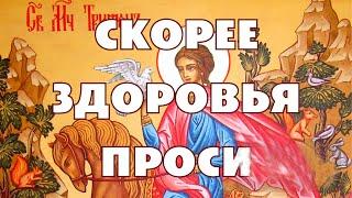 О ЗДРАВИИ СЕБЯ И СВОИХ БЛИЗКИХ СЕГОДНЯ ОБЯЗАТЕЛЬНО ПОМОЛИСЬ СВЯТОМУ ТРИФОНУ