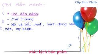 Cách viết kịch bản phim, tiểu phẩm - How to write a screenplay