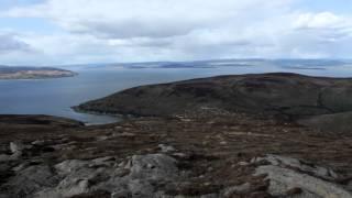 360deg view from Meall Mor on Arran