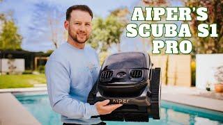 Pool clean with Aiper Scuba S1 Pro review.