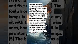 Matthew 25:1-5 #bibleverse #lawofattraction #psalm100 #biblepassage #motivation #99psalms9 #psalm