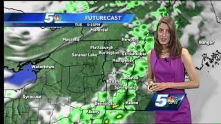 Stormy, breezy and warm Tuesday