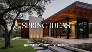 Ultimate Family Room and Backyard Garden Transformation: Contemporary Home Design for Spring 2024