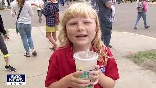 FOX 9 kid reporter gets spooked by Minnesota State Fair ride