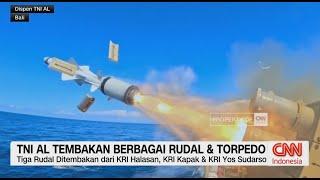 TNI AL Tembakan Berbagai Rudal & Torpedo