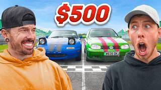 $500 Cheap Car Race VS Mat Armstrong!