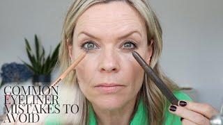 Common eyeliner mistakes & how to correct them