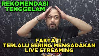 DAMPAK TERLALU SERING MENGADAKAN LIVE STREAMING UNTUK CHANNEL PEMULA #youtuberpemula