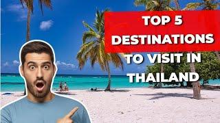 Top 5 Destinations To Visit In Thailand! #like #travel #facts