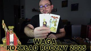 Waga Tarot Na Rok 2025 ️ Czy Sprostasz Wyzwaniom Nowego Roku? Horoskop Roczny #waga