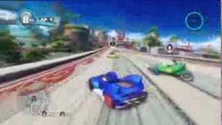 Sonic Racing Transformed Coastal Cruise Gold Medal Hard Difficulty