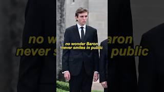 No wonder Barron never smiles in public #youtubeshorts #shorts #celebrity #trending #trump