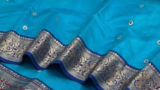 Chanderi handloom sarees drect weavers contact please order now and sport me  order 9685440867 