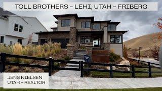 TOLL BROTHERS | LEHI, UTAH | FRIBERG HOME TOUR | 5990 SQ. FT. | 5 BED | 4 BATH | UTAH HOMES