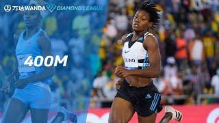 Marileidy Paulino stuns Shaunae Miller-Uibo in Doha 400m - Wanda Diamond League 2022