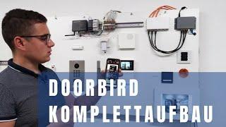 Doorbird Komplettaufbau Türstation D2101V Innen A1101| Controller A1081| MDT Glas| Android Tablet