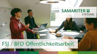 FSJ / BFD in der Öffentlichkeitsarbeit | Samariterstiftung Hauptverwaltung