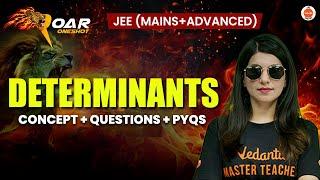 Complete Determinants | JEE 2025 | All Concepts And Questions | Namrata Ma'am