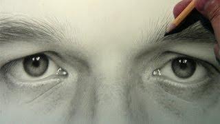 Self Portrait: Eyes [Drawing Time Lapse]