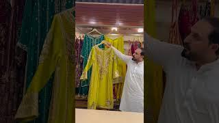 @KSHKIN @Sakshi Sindhi Pakistani Green Party Wear Wedding Collection Sale Traditional Bollywood