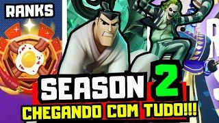 SAMURAI JACK, Beetlejuice e RANKEADAS FINALMENTE! - Notícias MultiVersus