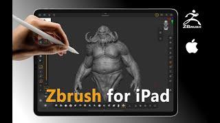 Zbrush for iPad on iPad pro 2020