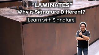 Laminates - Signature's Craftsmanship & Machine-Laminated Perfection | Learn With Signature