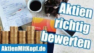 Aktienbewertung richtig lernen! Die 4 Bewertungsmodelle von Aktien & Wettbewerbsanalyse