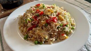 Nasi Goreng Ikan Bilis Simple