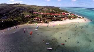 Rodrigues International Kite Surf Festival, RIKF, 2014, aerial-drone