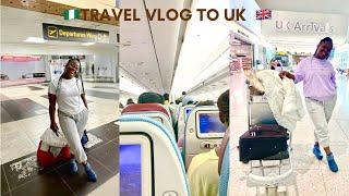 RELOCATION TRAVEL VLOG TO UNITED KINGDOM FROM NIGERIA| EMOTIONAL GOODBYES| TURKISH AIRLINE