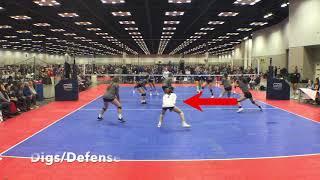 Katie Floyd Volleyball Highlights Libero Class of 2022