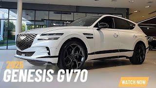 2025 Genesis GV70 : This car reportedly beats the Audi Q5, BMW X3, and Mercedes-Benz GLC class 